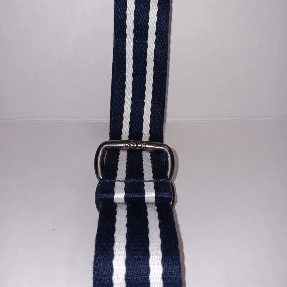 POLO RALPH LAUREN STRIPED NAUTICAL BOYS BELT